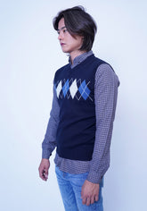 V-Neck Sleeveless Sweater